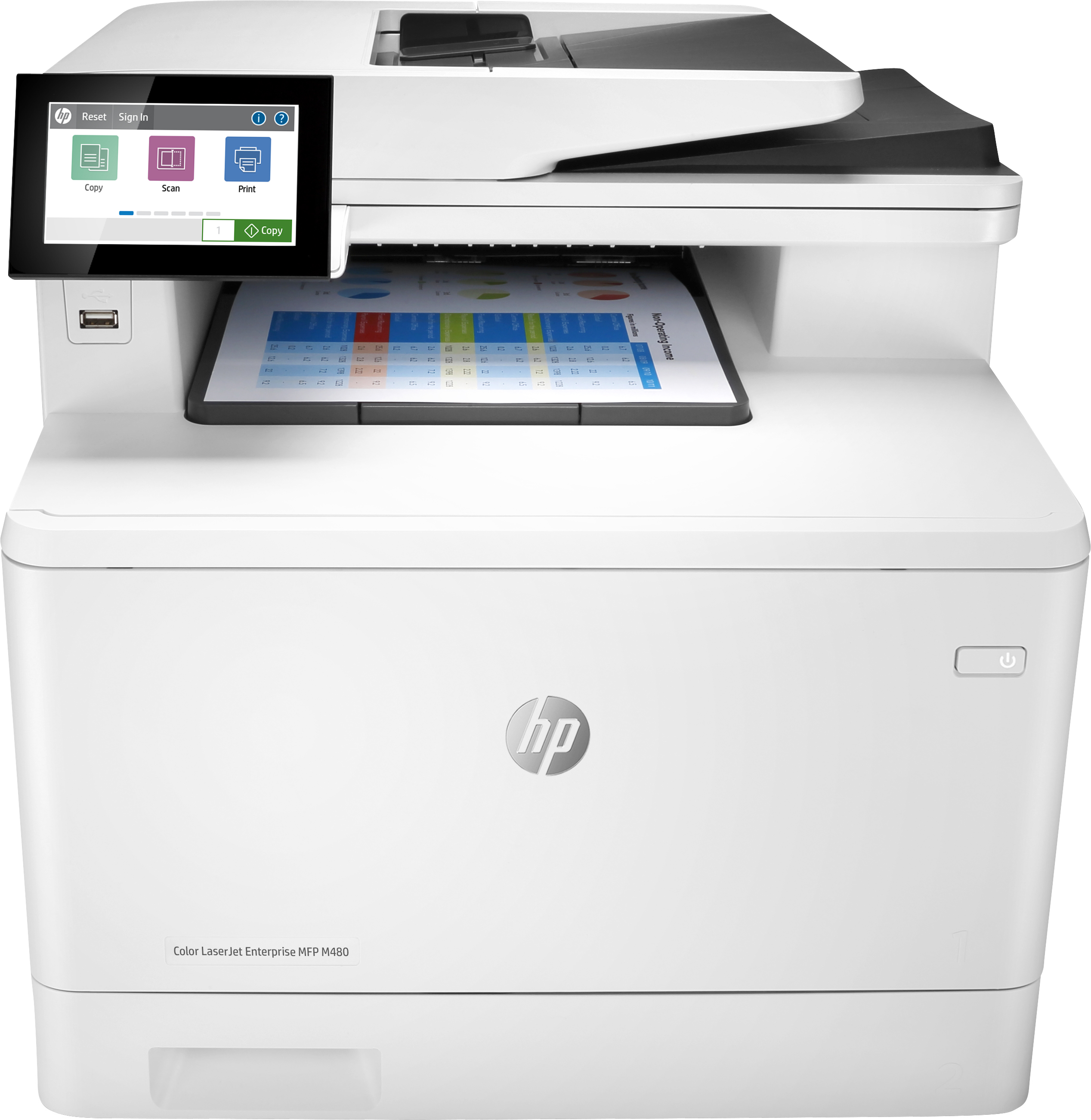 HP Color LaserJet Ent MFP M480f